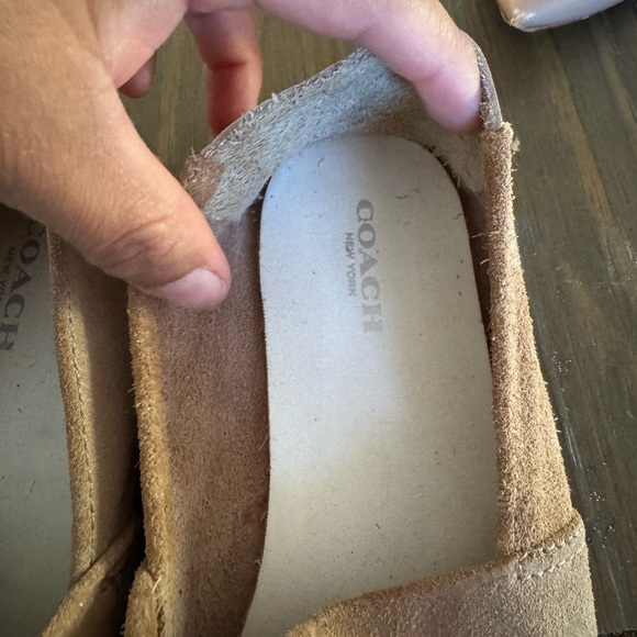 Coach Brown Slip-Ons - Picture 5 of 7